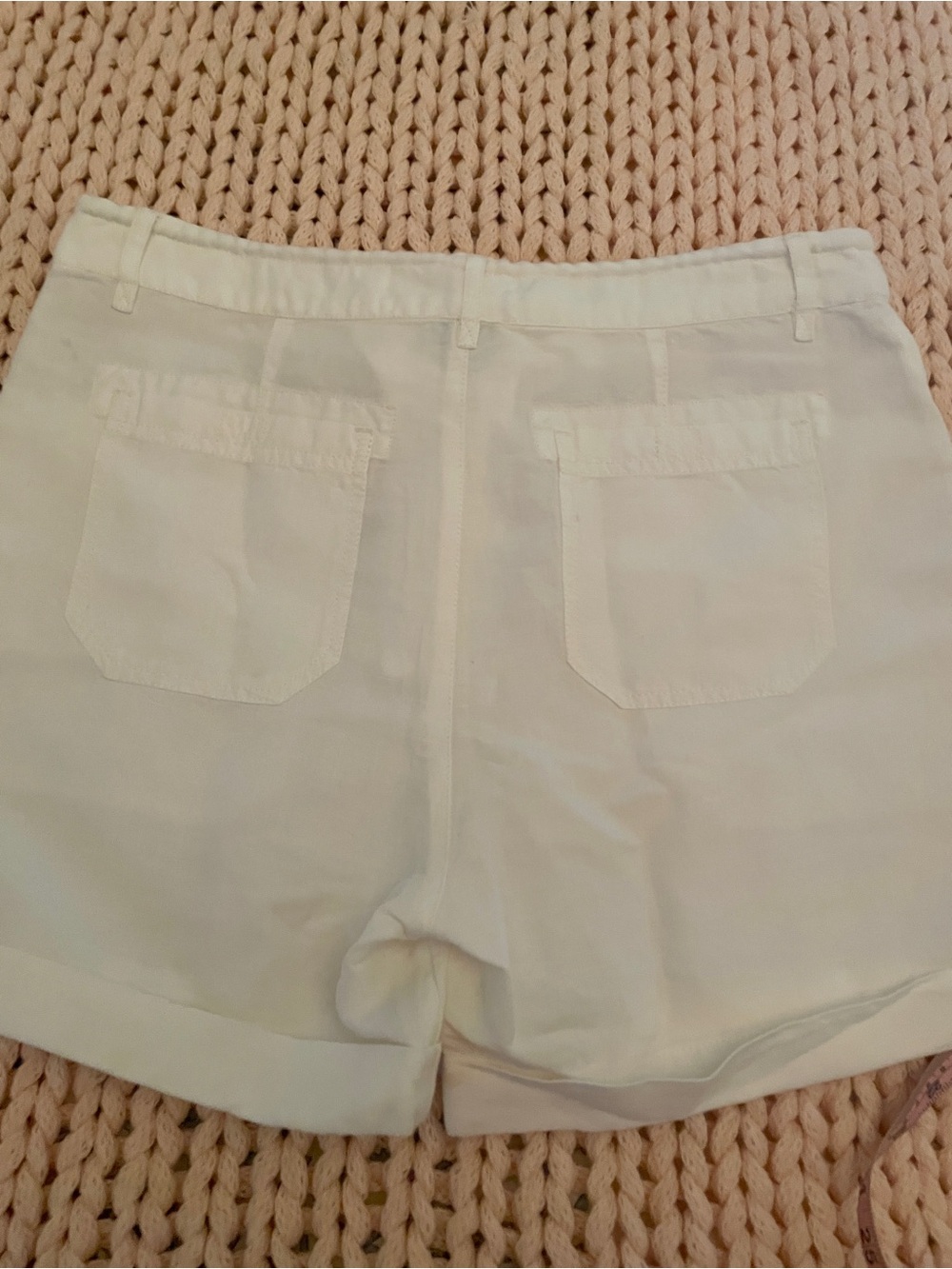 Sundance Sea Level Shores in White. Medium. Cotton. POCKETS! NWT - Picture 7 of 8